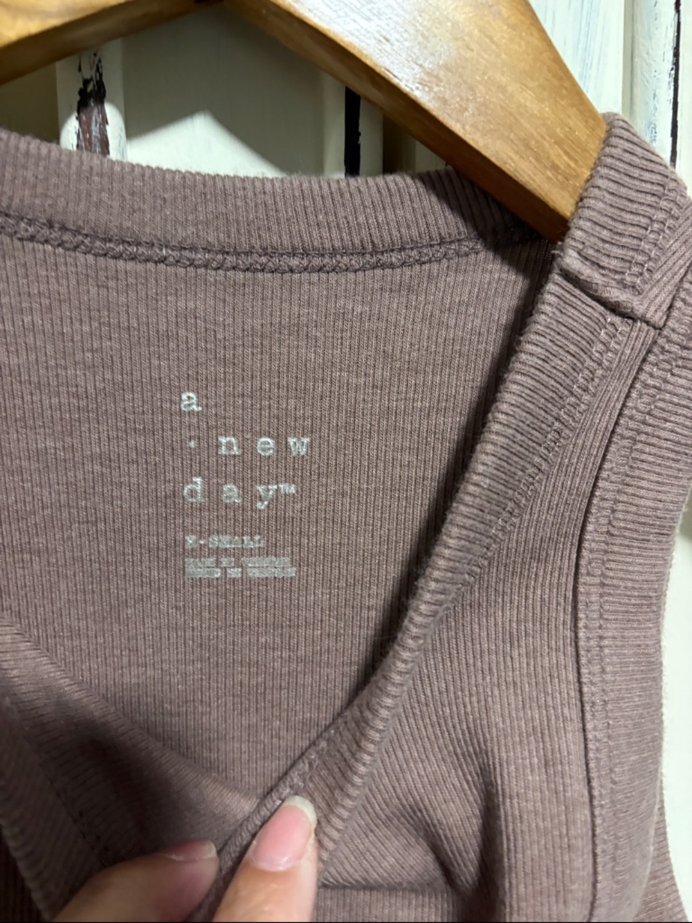 a new day Ribbed Tank Dress - Mauve - Picture 2 of 3